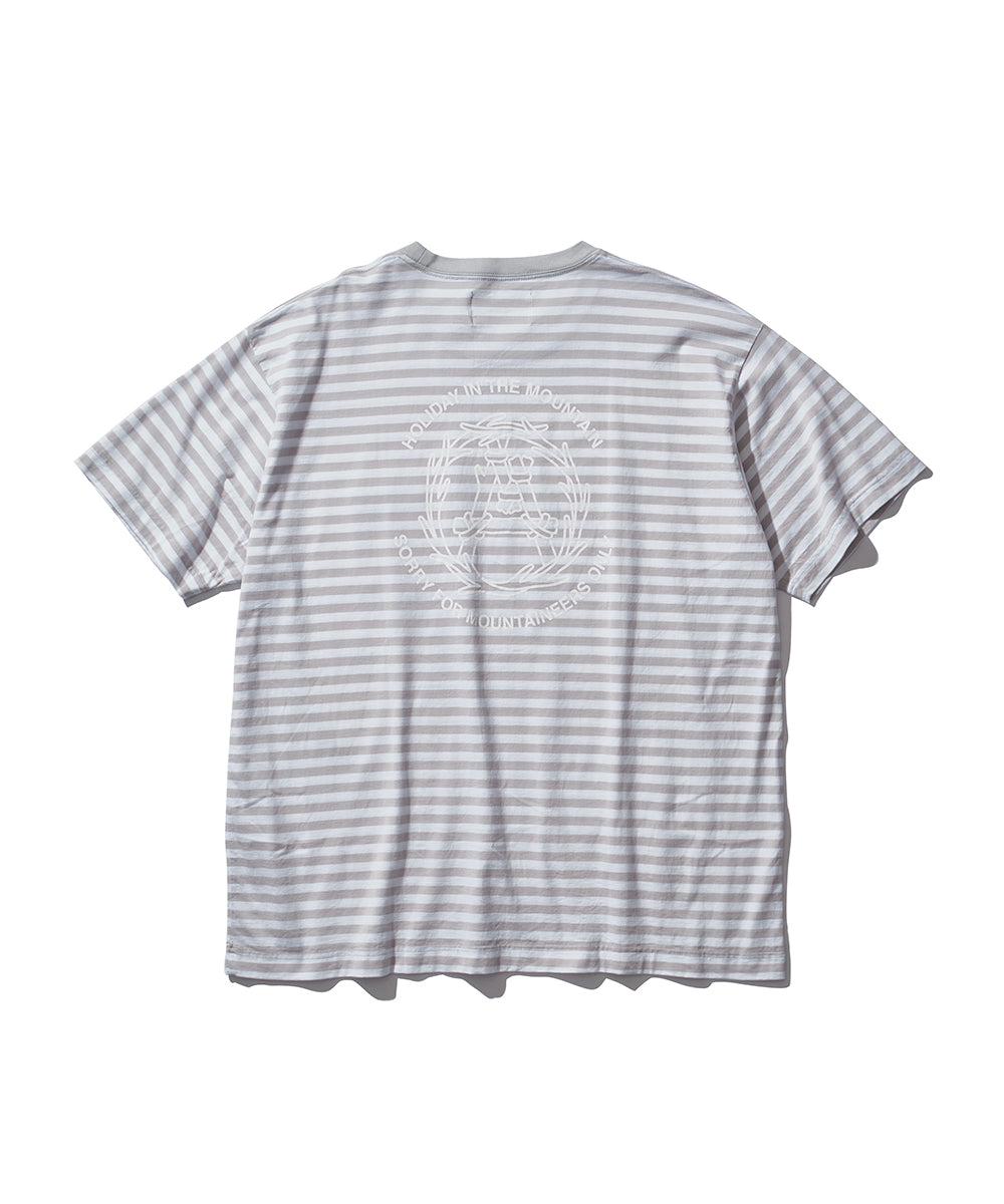 【MOUNTAIN RESEARTCH】Border S/S Tee(MTR4123)