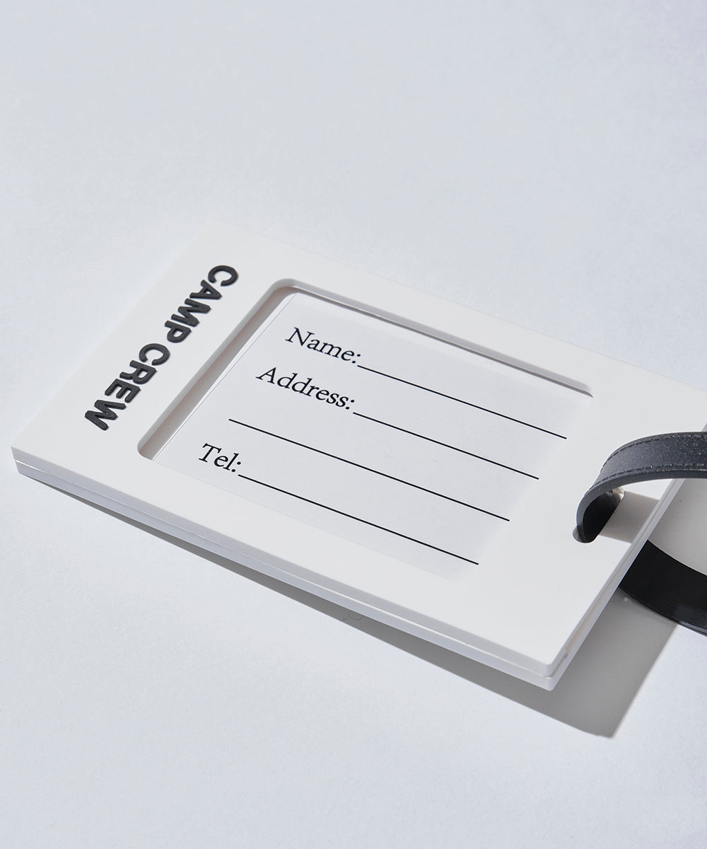 【LITTLE SUMMER CAMP】Rubber Luggage Tag (CC065)