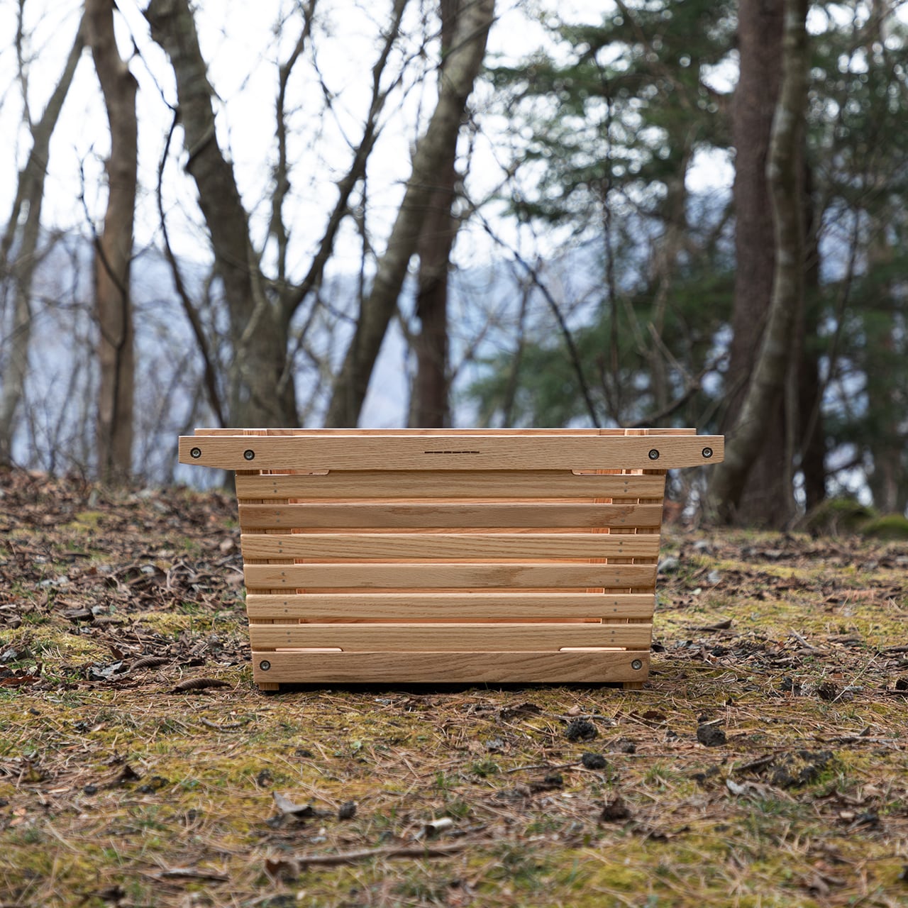【IKIKI】Shelf Container M Oak イキキ シェルフコンテナ M オーク