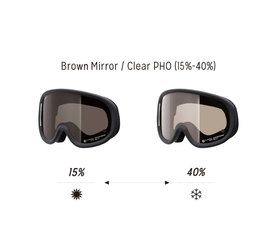 【REVOLT GOGGLE】SUPER LIGHT FRAME Green Timber Brown Mirror / Clear PHO (15%-40%)