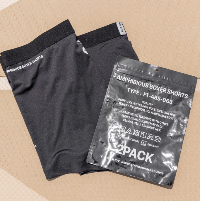 【FOLBOT】AMPHIBIOUS BOXER SHORTS (2枚SET)