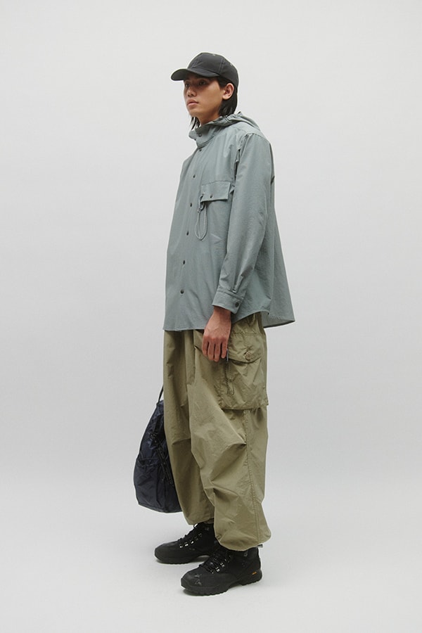 【and wander】dry breathable hoodie
