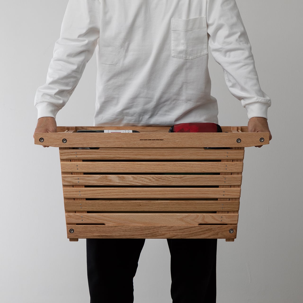 【IKIKI】Shelf Container M Oak イキキ シェルフコンテナ M オーク