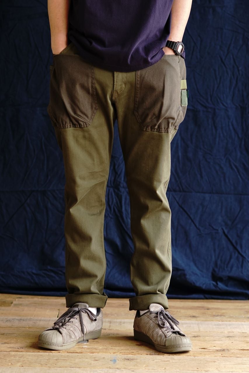 【H.A.K.U】HANDSFREE LOWCLOTCH SKINNY(HKT004)