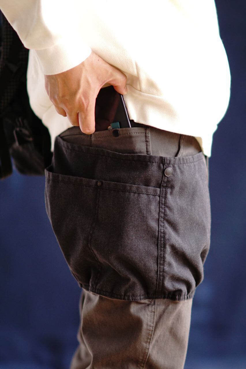 【H.A.K.U】HANDSFREE LOWCLOTCH SKINNY(HKT004)