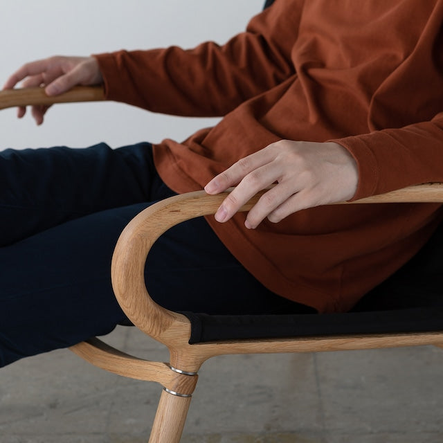 【IKIKI】Grand Chair Oak Fabric イキキ グランドチェア オーク ファブリック