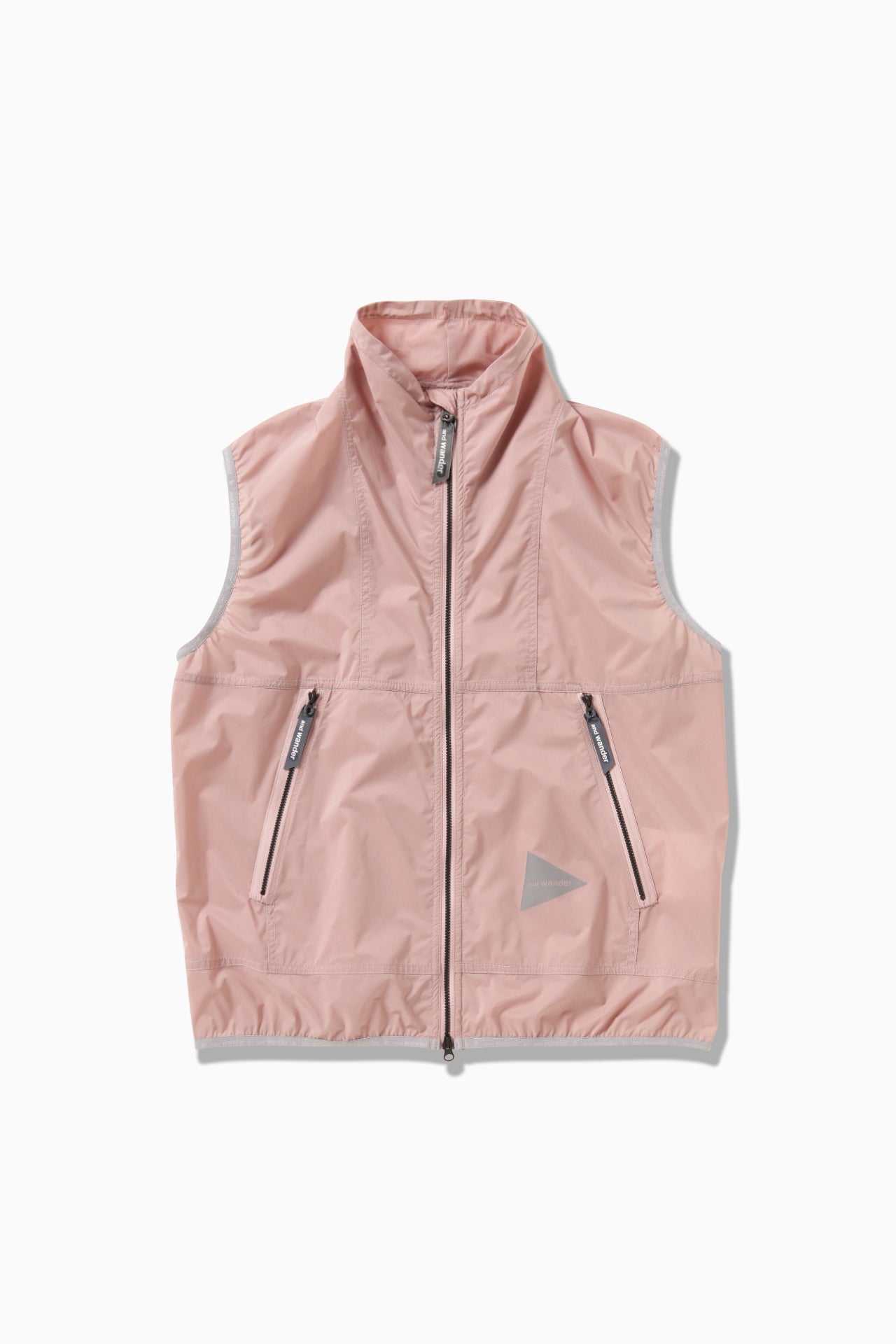 【and wander】PERTEX wind vest (5745121016)