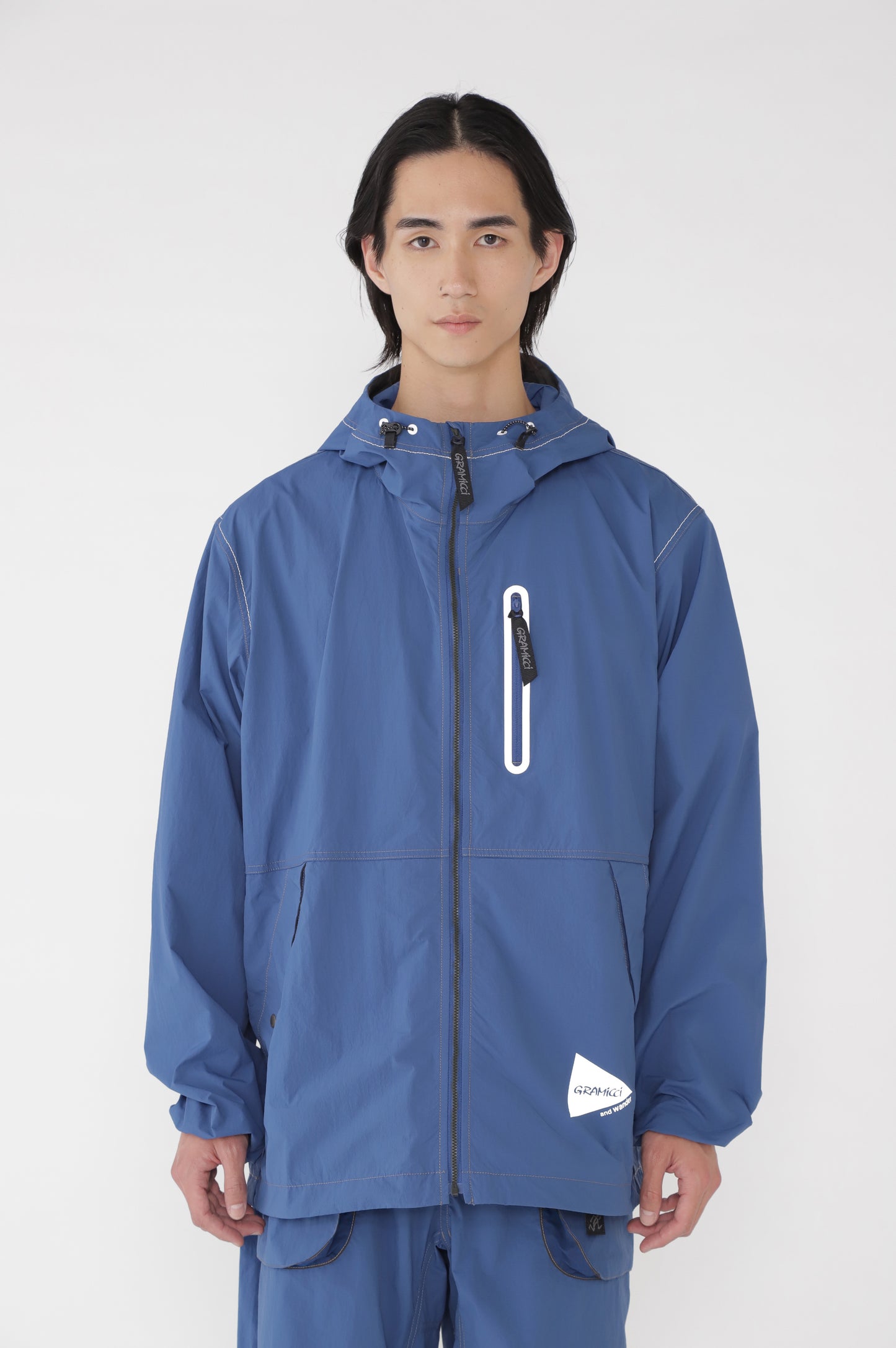 【and wander】GRAMICCI × and wander brushed nylon jacket(5745121506)