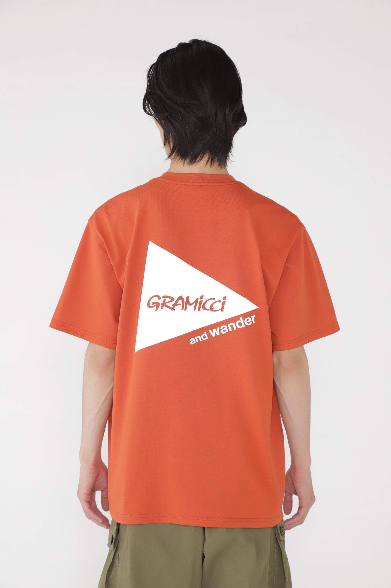 【and wander】GRAMICCI × and wander backprint tee(5745184516)