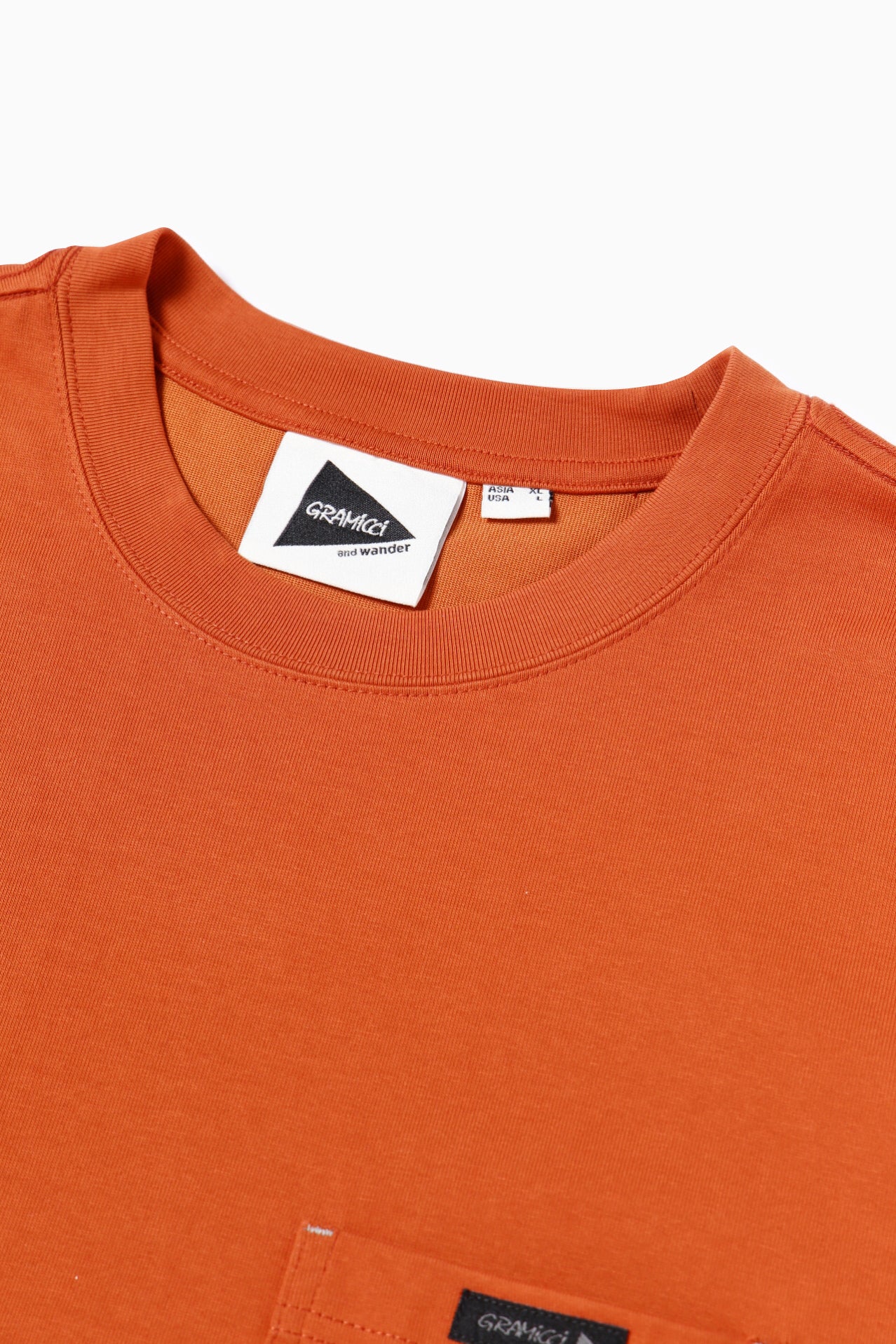 【and wander】GRAMICCI × and wander backprint tee(5745184516)