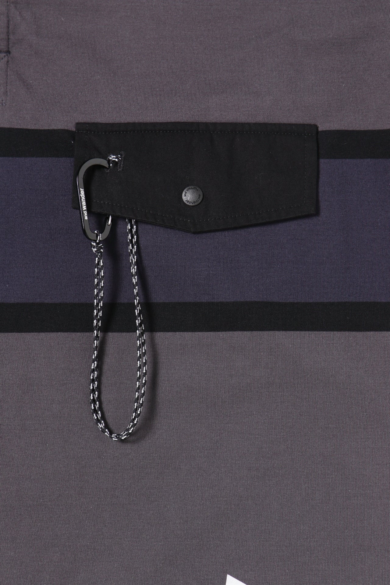 【and wander】GRAMICCI × and wander tech rugby shirt(5745184518)