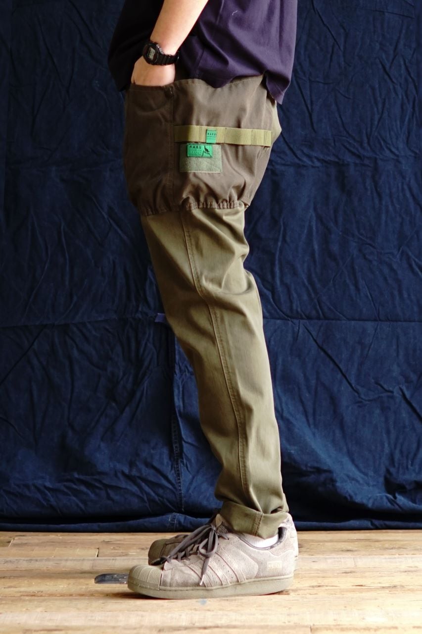 【H.A.K.U】HANDSFREE LOWCLOTCH SKINNY(HKT004)