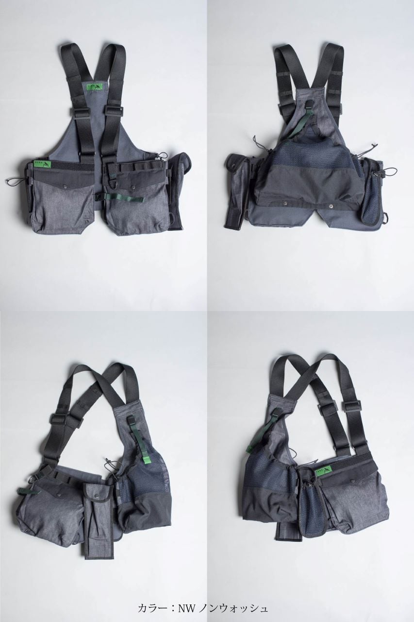 【H.A.K.U】HANDSFREE VEST(HKT705)