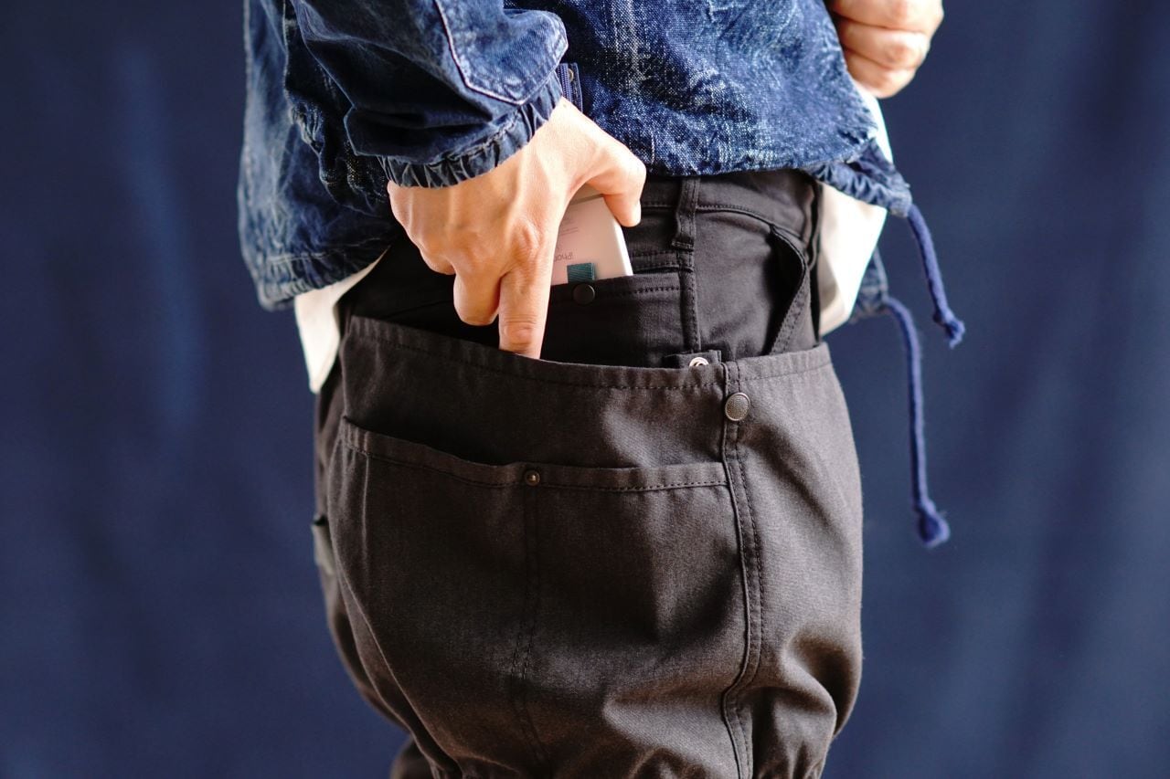 【H.A.K.U】HANDSFREE LOWCLOTCH SKINNY(HKT004)