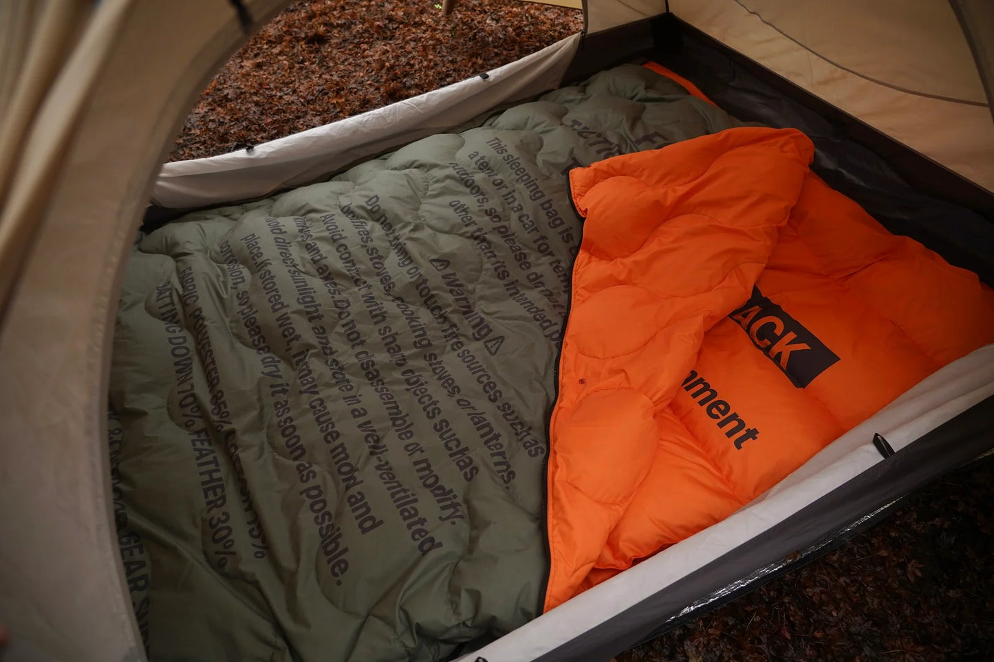 【FOLBOT】TACTICAL SLEEPING BAG フォルボット タクティカル スリーピング バッグ
