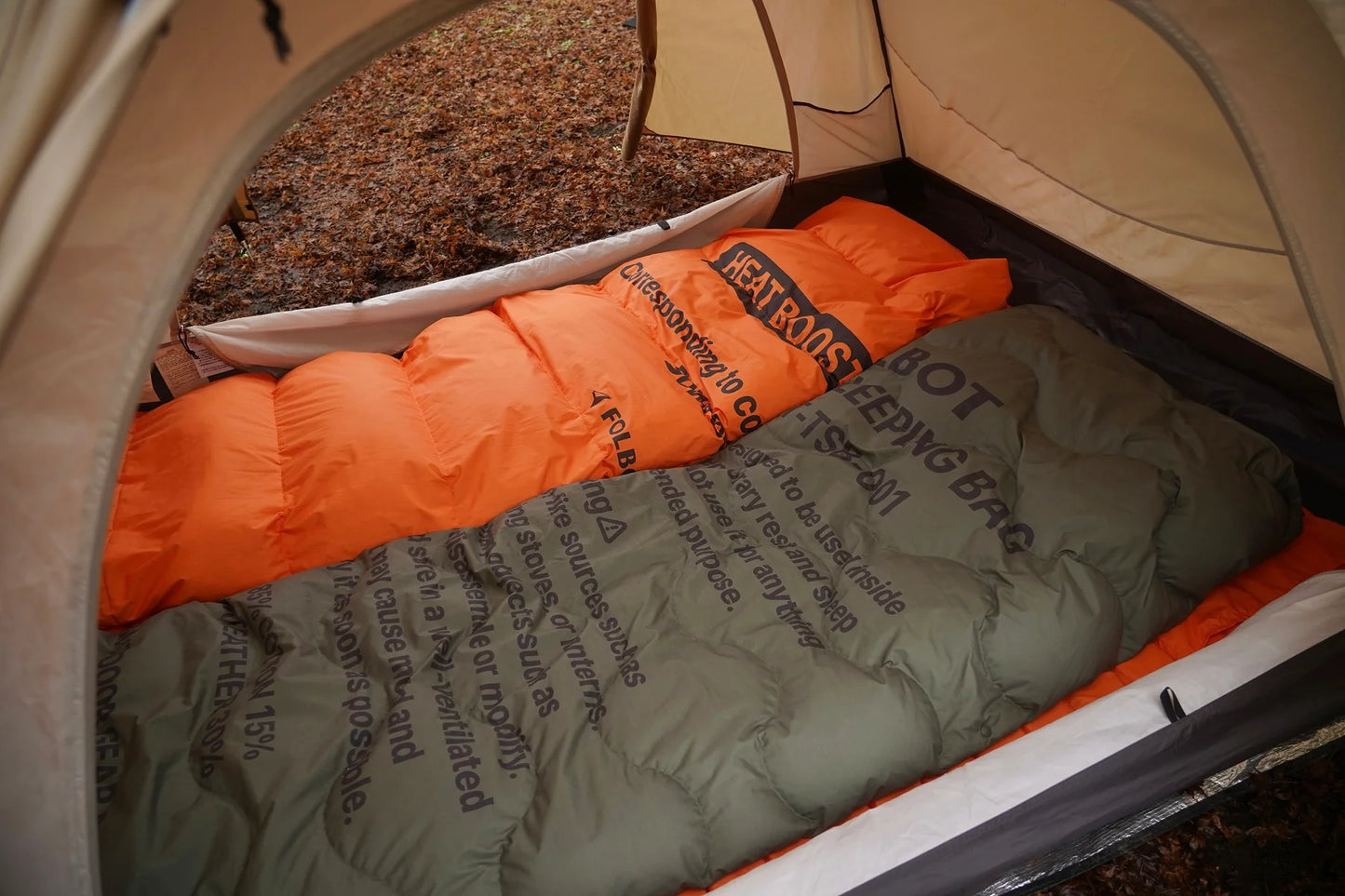 【FOLBOT】TACTICAL SLEEPING BAG フォルボット タクティカル スリーピング バッグ