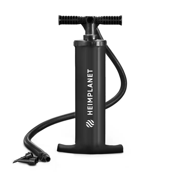 HEIMPLANET】DOUBLE ACTION FLOOR PUMP Black edition – Robin Outdoor HEIMPLANET】DOUBLE ACTION FLOOR PUMP Black edition – Robin Outdoor