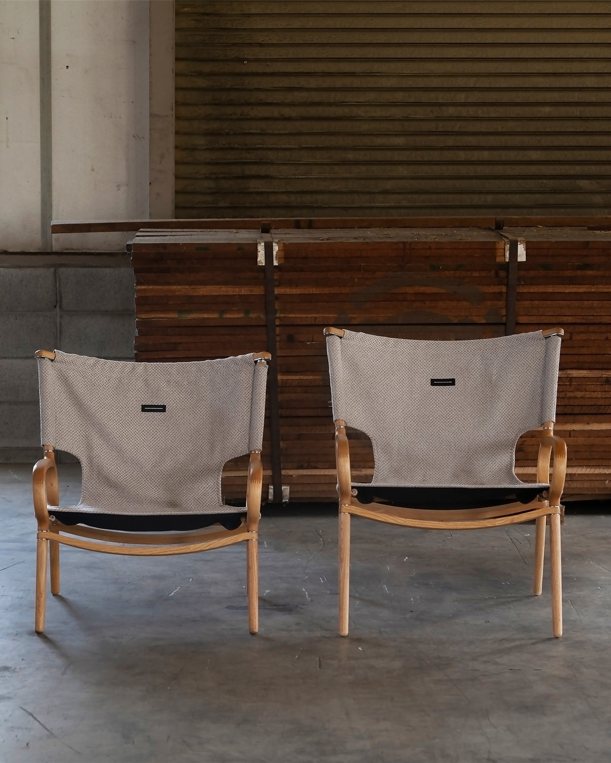 【IKIKI】Grand Chair "Middle High" Oak Fabric グランドチェア"ミドルハイ" オーク ファブリック