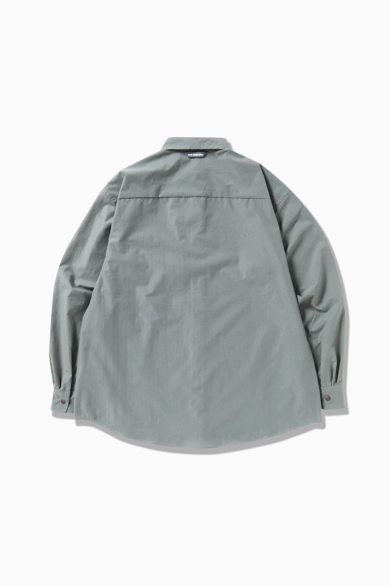 【and wander】dry breathable LS shirt