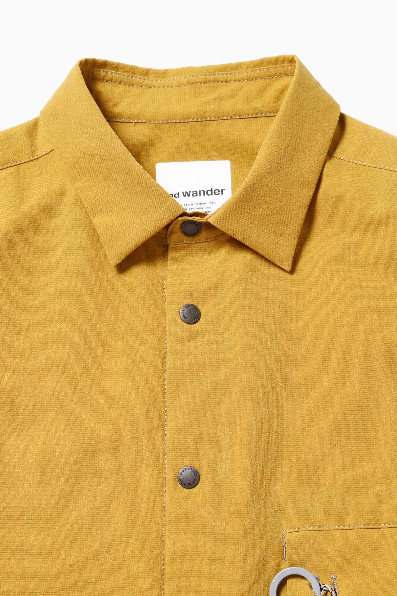 【and wander】dry breathable LS shirt