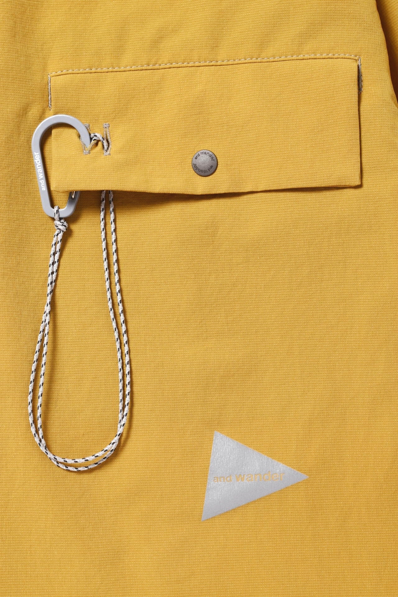 【and wander】dry breathable LS shirt
