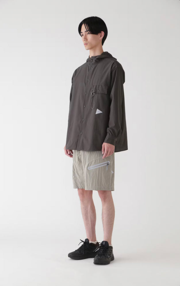 【and wander】dry breathable hoodie