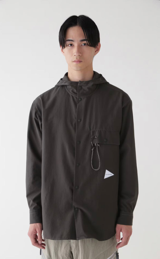 【and wander】dry breathable hoodie