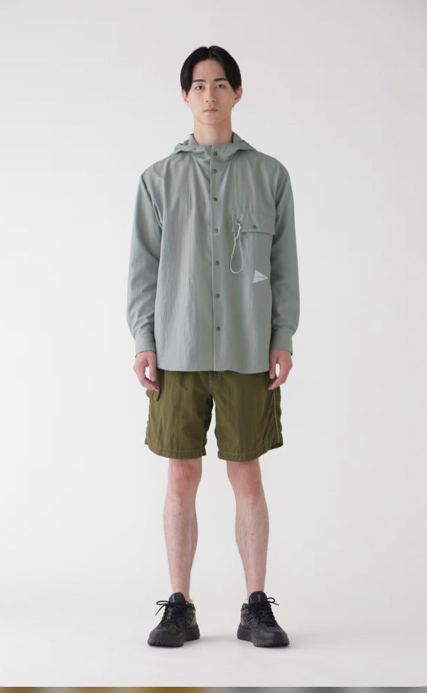 【and wander】dry breathable hoodie