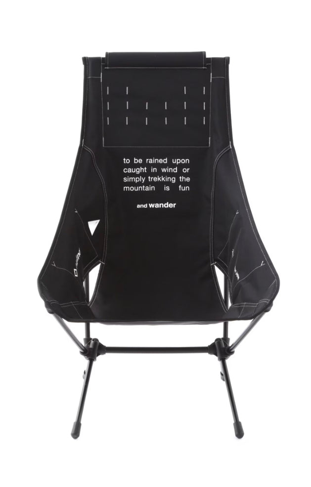 【and wander】Helinox × and wander folding chair two