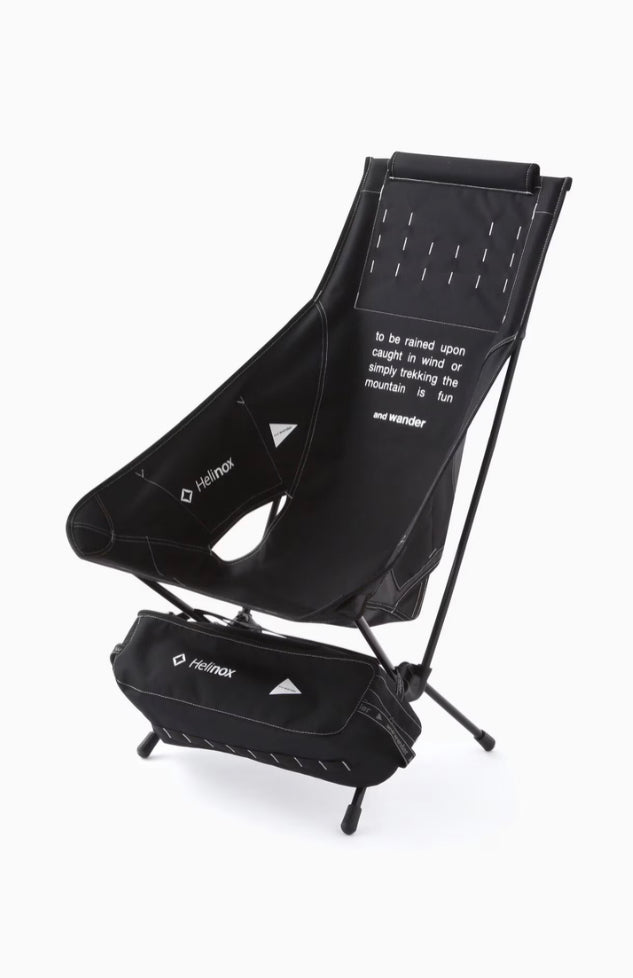 【and wander】Helinox × and wander folding chair two