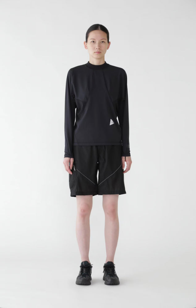 【and wander】rash guard (W)