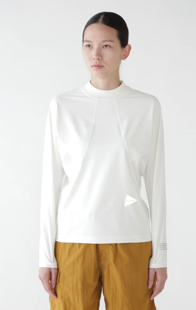 【and wander】rash guard (W)
