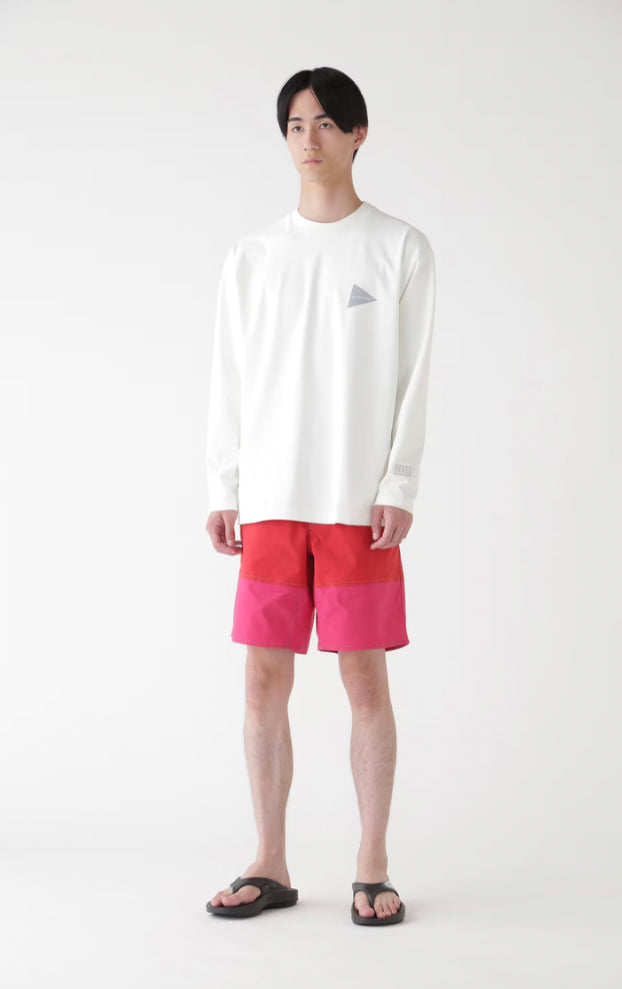 【and wander】rash guard (M)