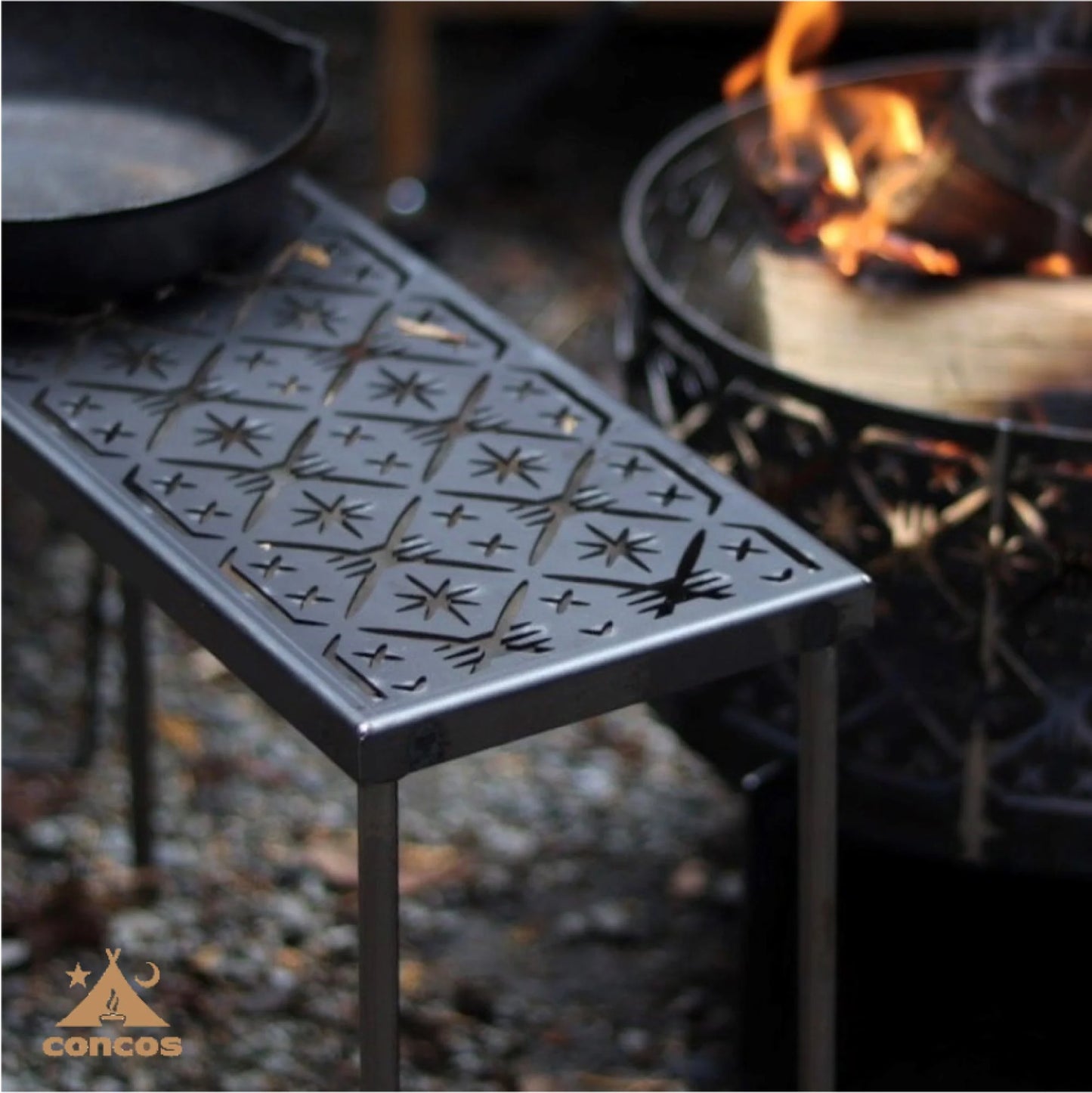 【CONCOS】IRON TAKIBI TABLE "GALAXY"
