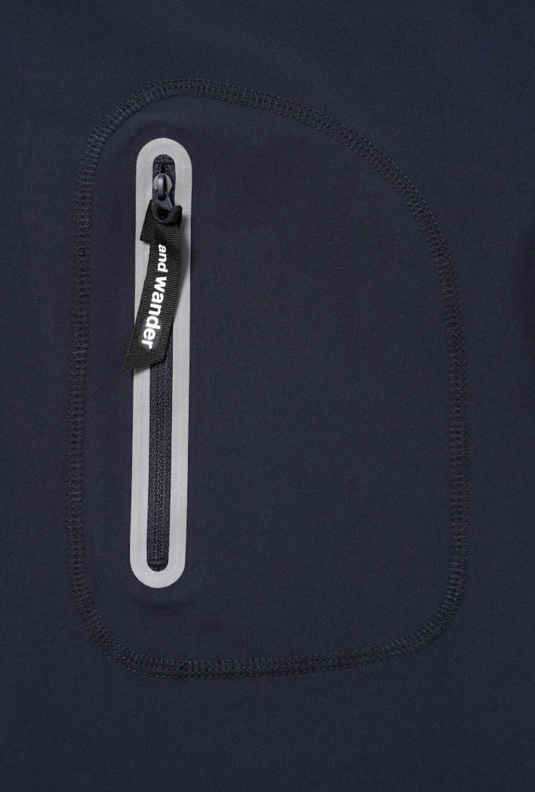 【and wander】hybrid warm pocket LS T