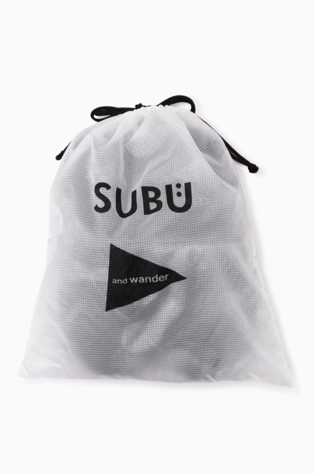 【and wander】SUBU × and wander reflective rip permanent sandal