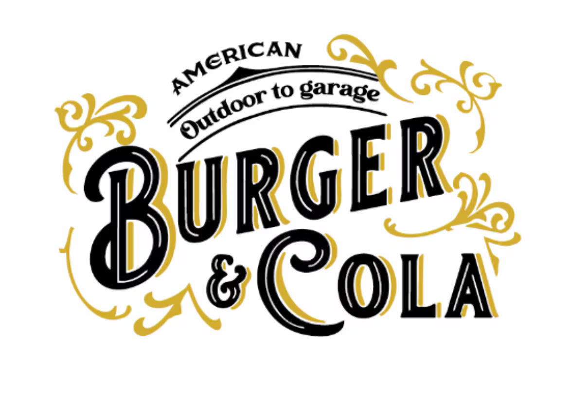 【BURGER&COLA】CAMP COLLAR SHIRT