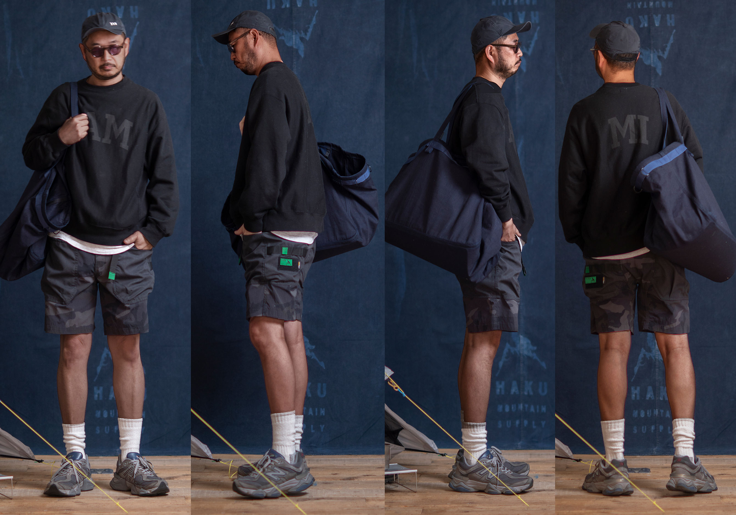 【H.A.K.U】HANDSFREE SHORTS(HK-T102)