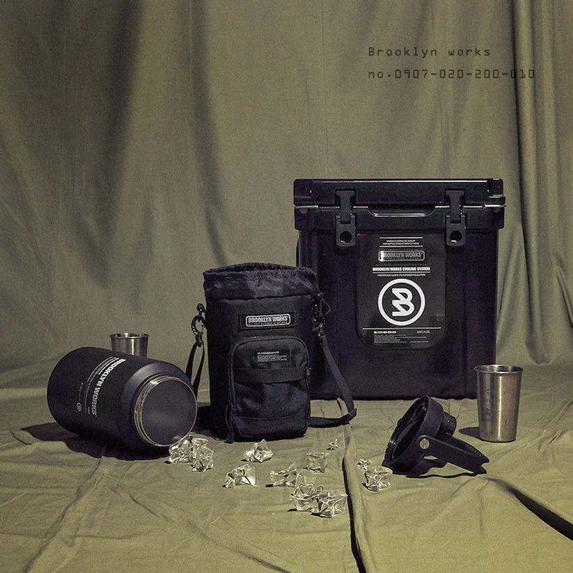【BROOKLYN WORKS】WATER JUG 3.8L POUCH / ウォータージャグ 3.8リットル ポーチ