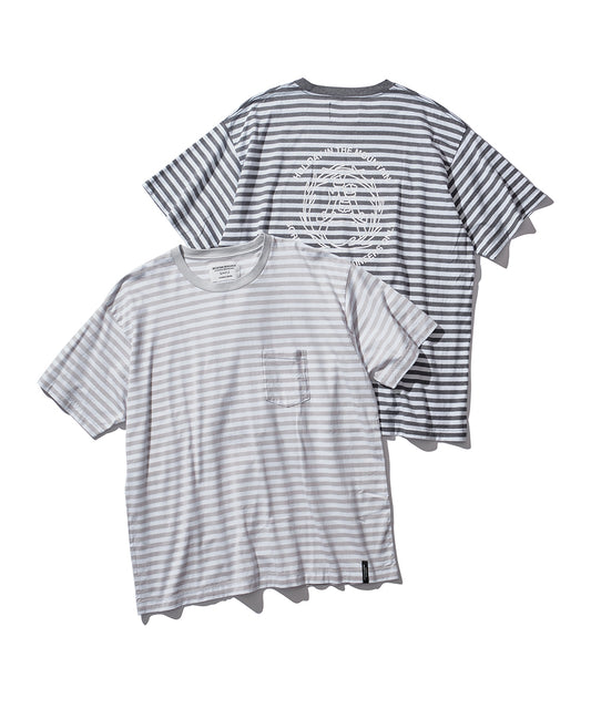 【MOUNTAIN RESEARTCH】Border S/S Tee(MTR4123)