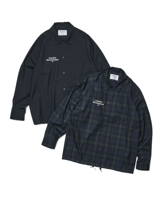 【MOUNTAIN RESEARCH】Merino Coach Shirt (MTR4266)