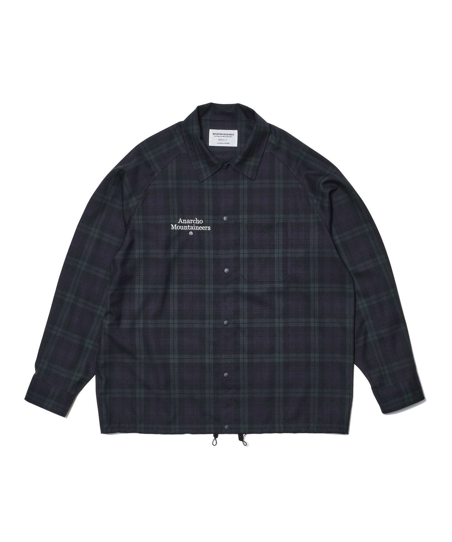 【MOUNTAIN RESEARCH】Merino Coach Shirt (MTR4266)