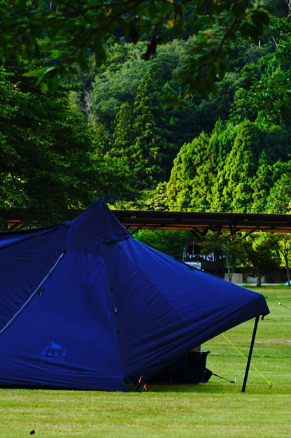 【GUNJYO】Blue Veil INDIGO FLOORLESS SHELTER (HKM504)