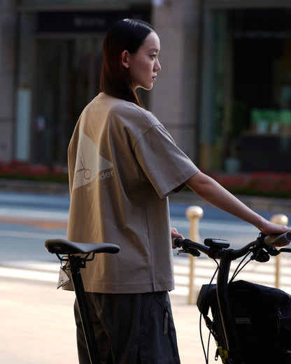 【and wander】 Brompton × pocket T