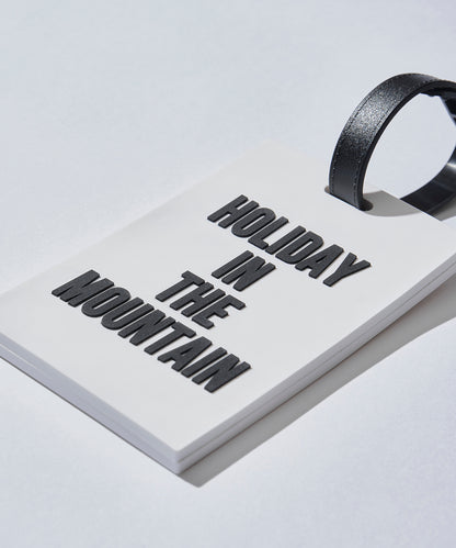 【LITTLE SUMMER CAMP】Rubber Luggage Tag (CC065)