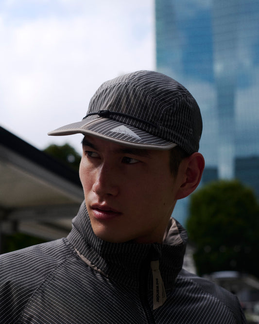 【and wander】 Brompton × reflective rip cap