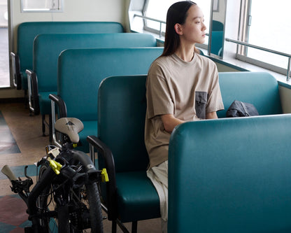 【and wander】 Brompton × pocket T