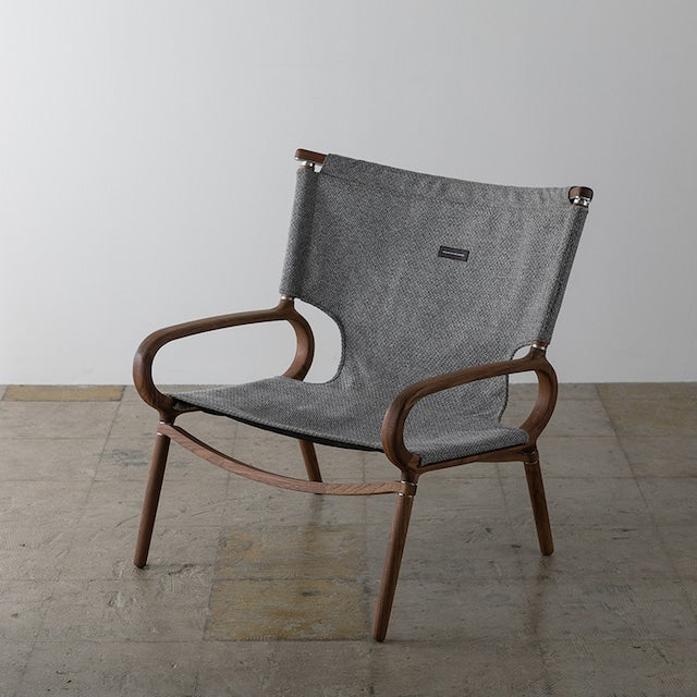 【IKIKI】Grand Chair Walnut Fabric イキキ グランドチェア ウォルナット ファブリック