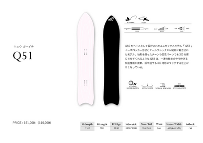 【MOSS SNOWBOARD】Q51