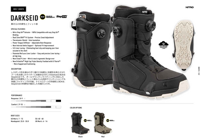 NITRO】DARKSEID BOA STEP ON – Robin Outdoor Base NITRO】DARKSEID BOA STEP ON – Robin Outdoor Base